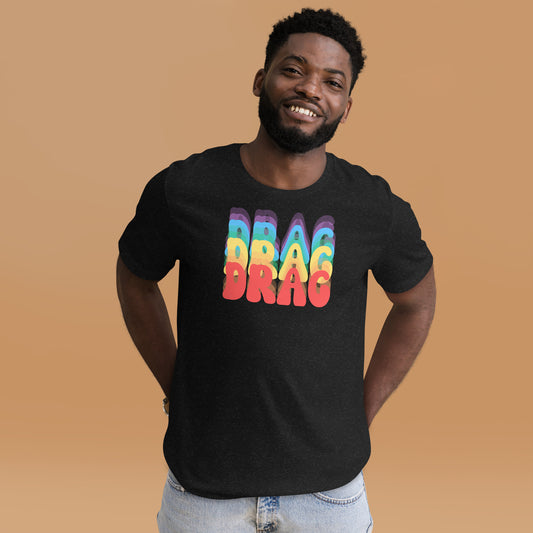 Multicolor DRAG - Unisex t-shirt
