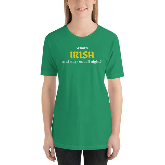 What's IRISH Unisex Green t-shirt
